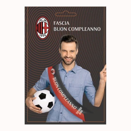Fascia Premio "Buon Compleanno" Milan 152cm Milan