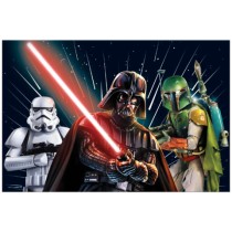 Tovaglia in plastica decorata Star Wars "Galaxy" Star Wars
