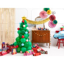 Rosoni Decorativi Verde e Borgogna 3pz Rosoni
