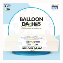 Nastro Biadesivo per Decorazione "Balloon Dashes" 250 Strisce Gemar Articoli Tecnici