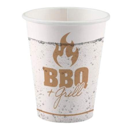 Bicchiere di Carta 500ml "BBQ & Grill Party" 8pz BBQ & Grill Party