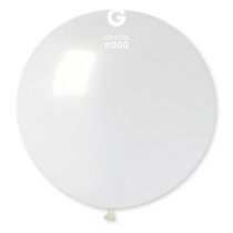 Palloncino in Lattice 31" G30 Trasparente "Crystal 000" Gemar Standard 31" G30