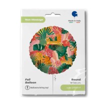 Palloncino in Foil 18" Giungla Tropicale "Tropical Jungle" Generici Grabo