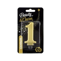 Candelina 8cm Oro Metallizzato N.1 Oro Soft Metallizzato 8cm