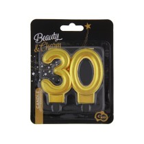 Candelina 8cm Oro Metallizzato N.30 Oro Soft Metallizzato 8cm