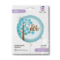 Palloncino in Foil 18" E' un bimbo "It's a Boy!" Nascita e Battesimo Grabo