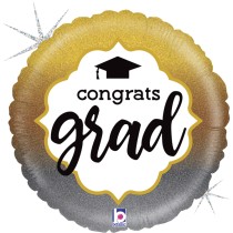 Palloncino in Foil 18" Laurea "Ombre Grad" Laurea Grabo