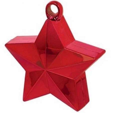 Pesetto Stella Rosso Metallizzato 150gr Pesetti Stella