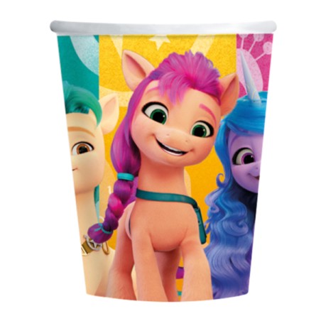 Bicchiere di Carta 250ml "My Little Pony" 8pz My Little Pony