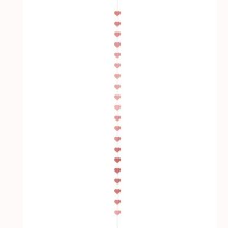 Balloon Tail o Ghirlanda di Cuori Rose Gold 3mt Addobbi e Accessori Amore