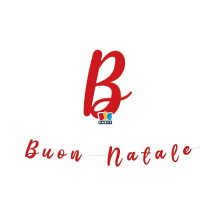 Festone Buon Natale Rosso 3mt Addobbi Natale e Capodanno