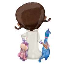 Palloncino in Foil 46" Air Walker Dottoressa Peluche Dottoressa Peluche