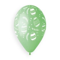 Palloncino in Lattice 13" GS120 Assortito Macaron Pasqua "Easter Eggs" 50pz Gemar "Special Occasions"