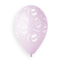 Palloncino in Lattice 13" GS120 Assortito Macaron Pasqua "Easter Eggs" 50pz Gemar "Special Occasions"