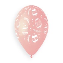 Palloncino in Lattice 13" GS120 Assortito Macaron Pasqua "Easter Eggs" 50pz Gemar "Special Occasions"