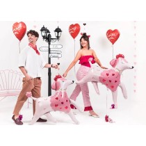 Palloncino in Foil 47" Super Shape Barboncino Rosa "Poodle" Palloncini Foil Amore
