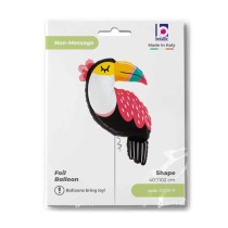 Palloncino in Foil 40" Super Shape Tucano "Summer Toucan" Animali Grabo