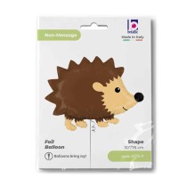 Palloncino in Foil 30" Super Shape Riccio "Woodland Hedgehog" Animali Grabo