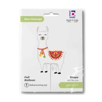Palloncino in Foil 45" Super Shape Lama "Llama" Animali Grabo