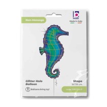 Palloncino in Foil 36" Super Shape Cavalluccio Marino "Seahorse" Pesci e Mare Grabo