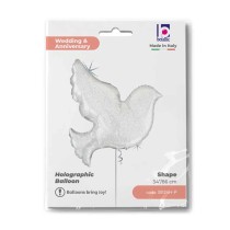 Palloncino in Foil 34" Super Shape Colomba "Dove" Animali Grabo