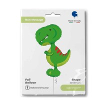 Palloncino in Foil 38" Super Shape Tirannosauro "Tyrannosaurus" Animali Grabo