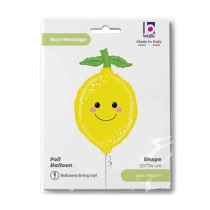 Palloncino in Foil 29" Super Shape Limone "Lemon" Natura Grabo