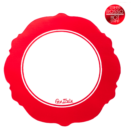 Sottobicchiere "Red Liberty" 6pz Sottopiatti e Sottobicchieri