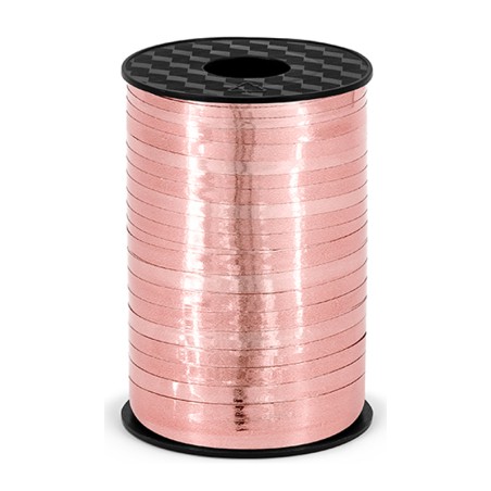Nastrino Rose Gold Metallizzato 5mm x 225mt Nastrini Metallizzati