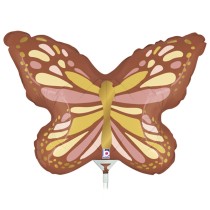 Palloncino in Foil 14" Mini Shape Farfalla "Boho Butterfly" Animali Grabo