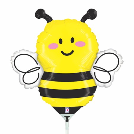 Palloncino in Foil 14" Mini Shape Ape "Bee" Animali Grabo