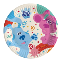 Piatto di Carta 18cm con "Blue's Clues & You" 8pz Blue's Clues