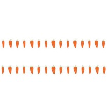 Ghirlanda di Carote "Garland Carrot" 1.61mt Addobbi e Accessori Pasqua