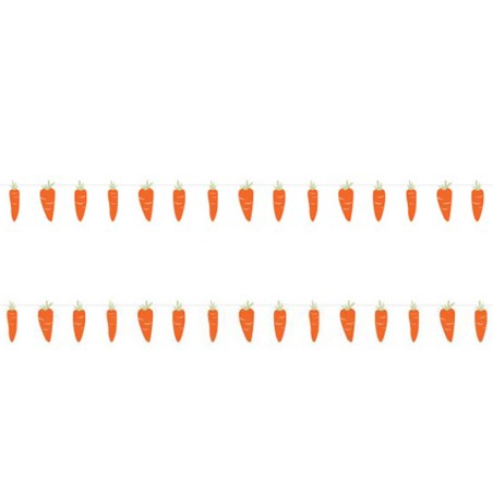 Ghirlanda di Carote "Garland Carrot" 1.61mt Addobbi e Accessori Pasqua