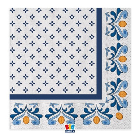 Tovagliolo di Carta 33x33cm con decoro Capri 20pz Capri