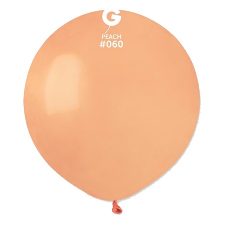 Palloncino in Lattice 19" G150 Pesca "Peach 060" 50pz Gemar Standard 19" G150