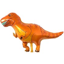 Palloncino in Foil 14" Mini Shape Dinosauro T-Rex Draghi e Dinosauri