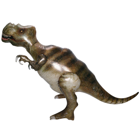 Palloncino in Foil 45" Super Shape 4D Dinosauro "T-Rex" Draghi e Dinosauri