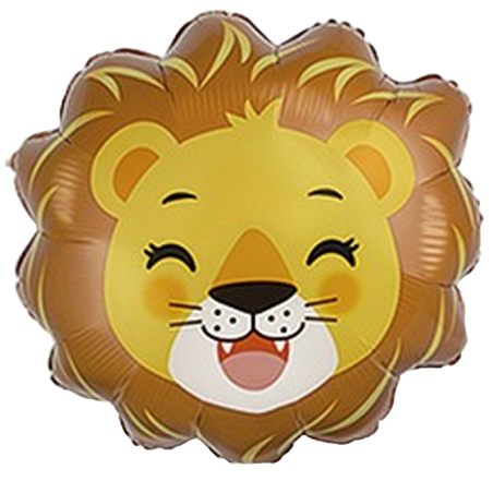 Palloncino in Foil 14" Mini Shape Leonessa "Lioness" Animali (Giungla e Bosco)
