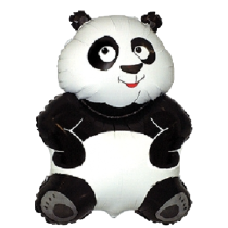 Palloncino in Foil 14" Mini Shape Panda Animali (Giungla e Bosco)