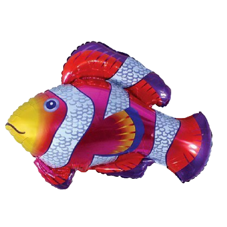 Palloncino in Foil 35" Super Shape Pesce Pagliaccio "Clownfish" Pesci e Mare