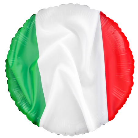 Palloncino in Foil 18" Bandiera Tricolore Italia Italia