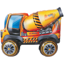 Palloncino in Foil 27" Super Shape 4D Camion Betoniera Veicoli
