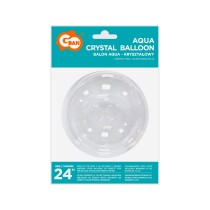 Palloncino in Elastico PVC 24" Aqua Crystal Balloon "Trasparente" Bubble Trasparenti