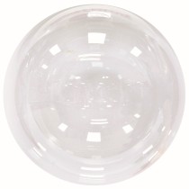 Palloncino in Elastico PVC 30" Aqua Crystal Balloon "Trasparente" Bubble Trasparenti