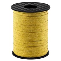Nastrino Glitterato Oro 5mm x 225mt Nastrini Glitterati