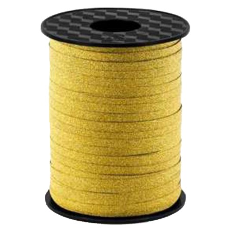 Nastrino Glitterato Oro 5mm x 225mt Nastrini Glitterati