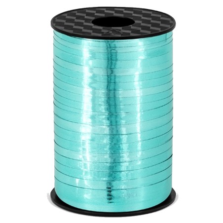 Nastrino Turchese Metallizzato 5mm x 225mt Nastrini Metallizzati