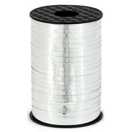 Nastrino Argento Metallizzato 5mm x 225mt Nastrini Metallizzati