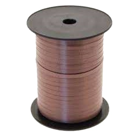 Nastrino Liscio Marrone 5mm x 500mt Nastrini Classici 5mm